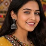 Traditional Silver Oxide Polishing Jhumka Earrings – Handcrafted Ethnic Jewelry