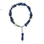Lapiz Chips Stone Layering Bracelet | Natural Beaded Jewellery - Image 4
